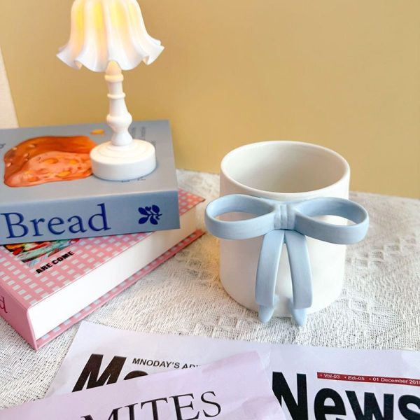 Bow Ceramic Mug Good-looking