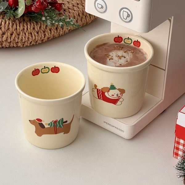 Cartoon Cute Dog Ceramic Mug