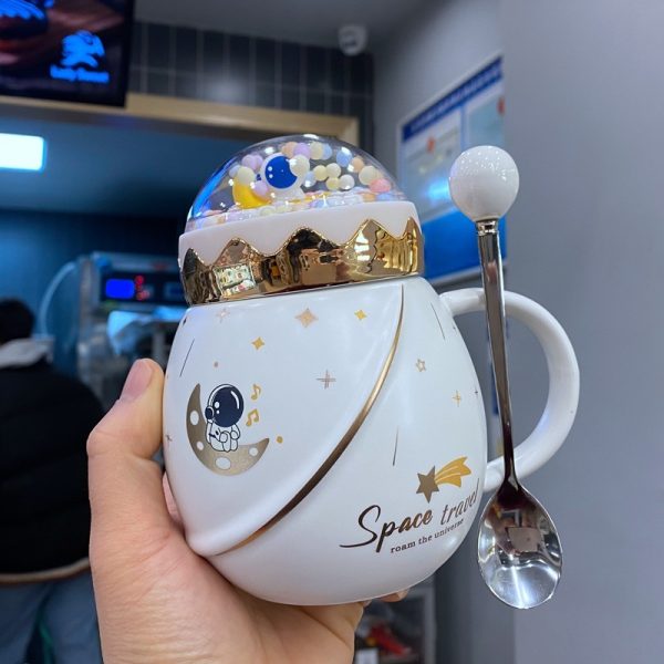 Happy Planet Korean Mug With Spoon Screw