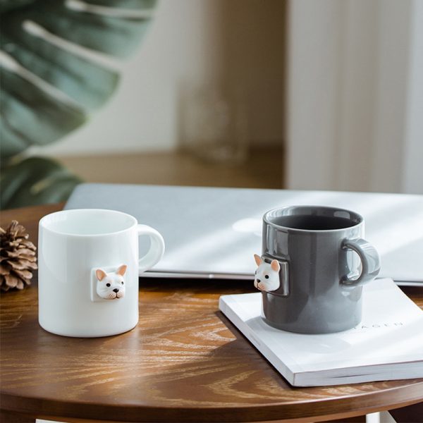 Mug Three-dimensional Animal Hand-painted Ceramic Coffee Cup