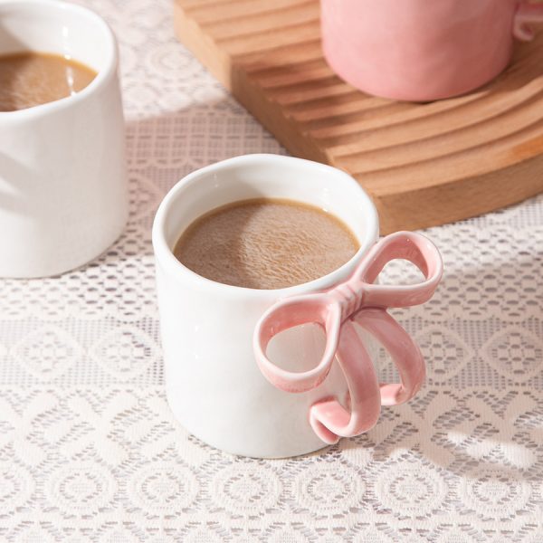 Bow Ceramic Mug Good-looking