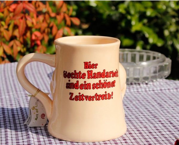 Painted Ceramic Creative Large Capacity Mug