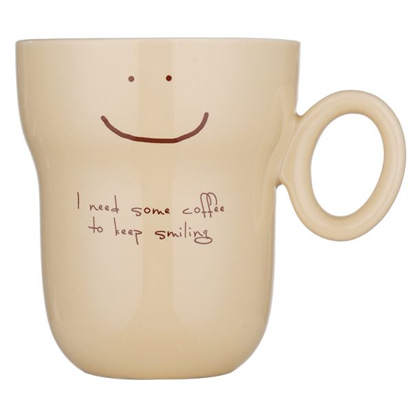 Gourd Ceramic Mug High Appearance Level Simple Net Red Water Cup