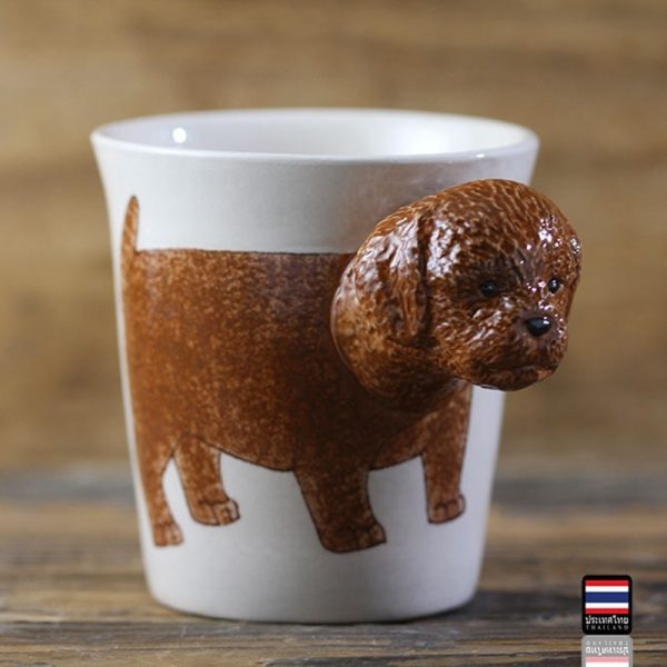 Three Dimensional Animal Mug Cute And Creative