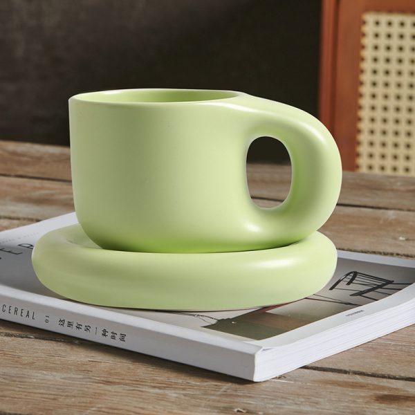 Fat Ceramic Mug Large-capacity Water Cup