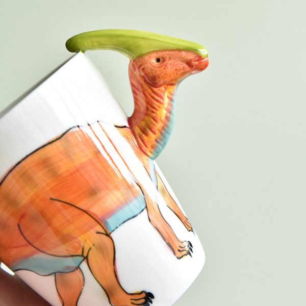 3D Thermal Transfer Dinosaur Modeling Animal Ceramic Mug
