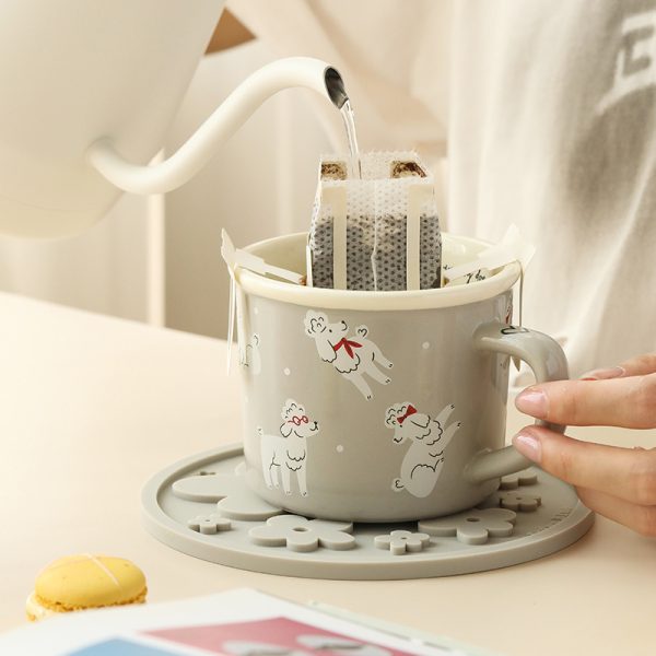 Cute Mug Design Water Cup With Handle Household
