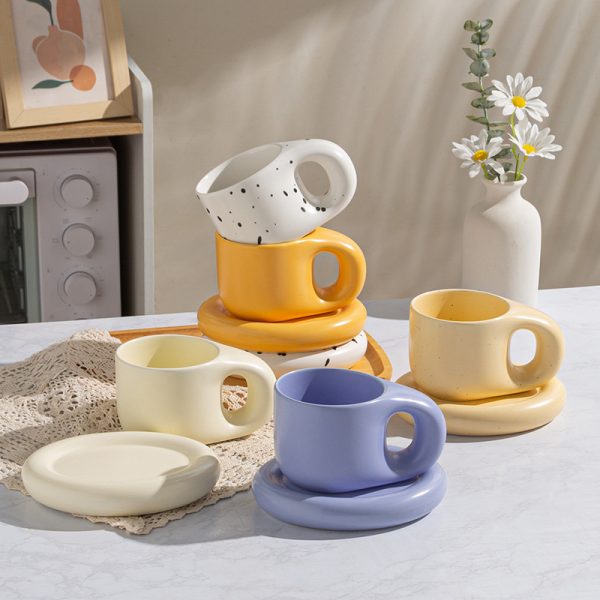 Fat Ceramic Mug Large-capacity Water Cup