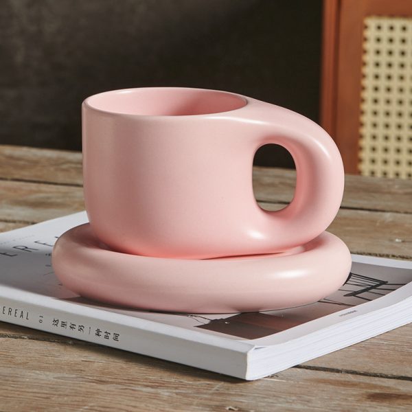 Fat Ceramic Mug Large-capacity Water Cup