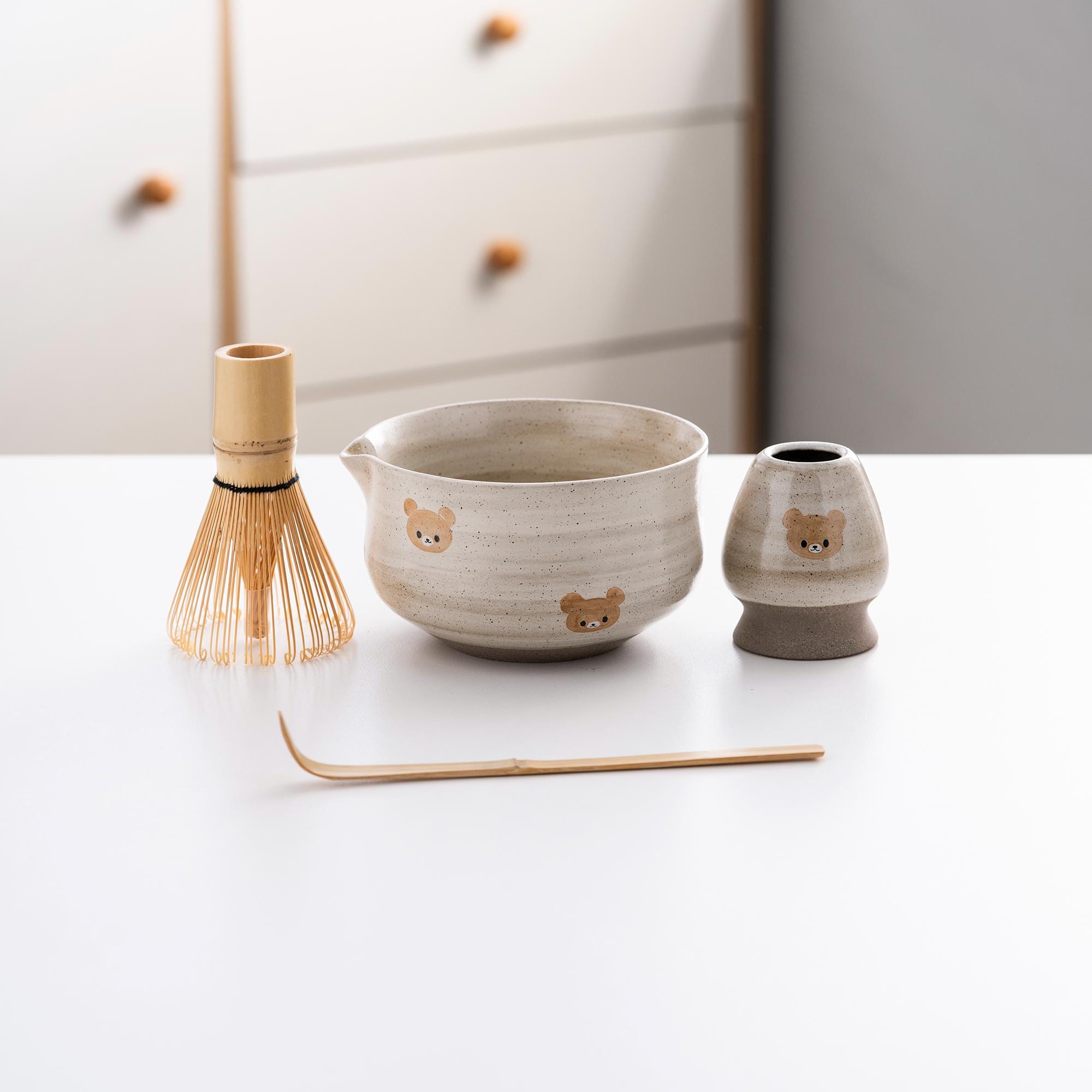 bear-ceramic-matcha-bowl-set-with-bamboo-whisk-450ml-starter-kit-01 Bear Ceramic Matcha Bowl Set with Bamboo Whisk, 450ml Starter Kit