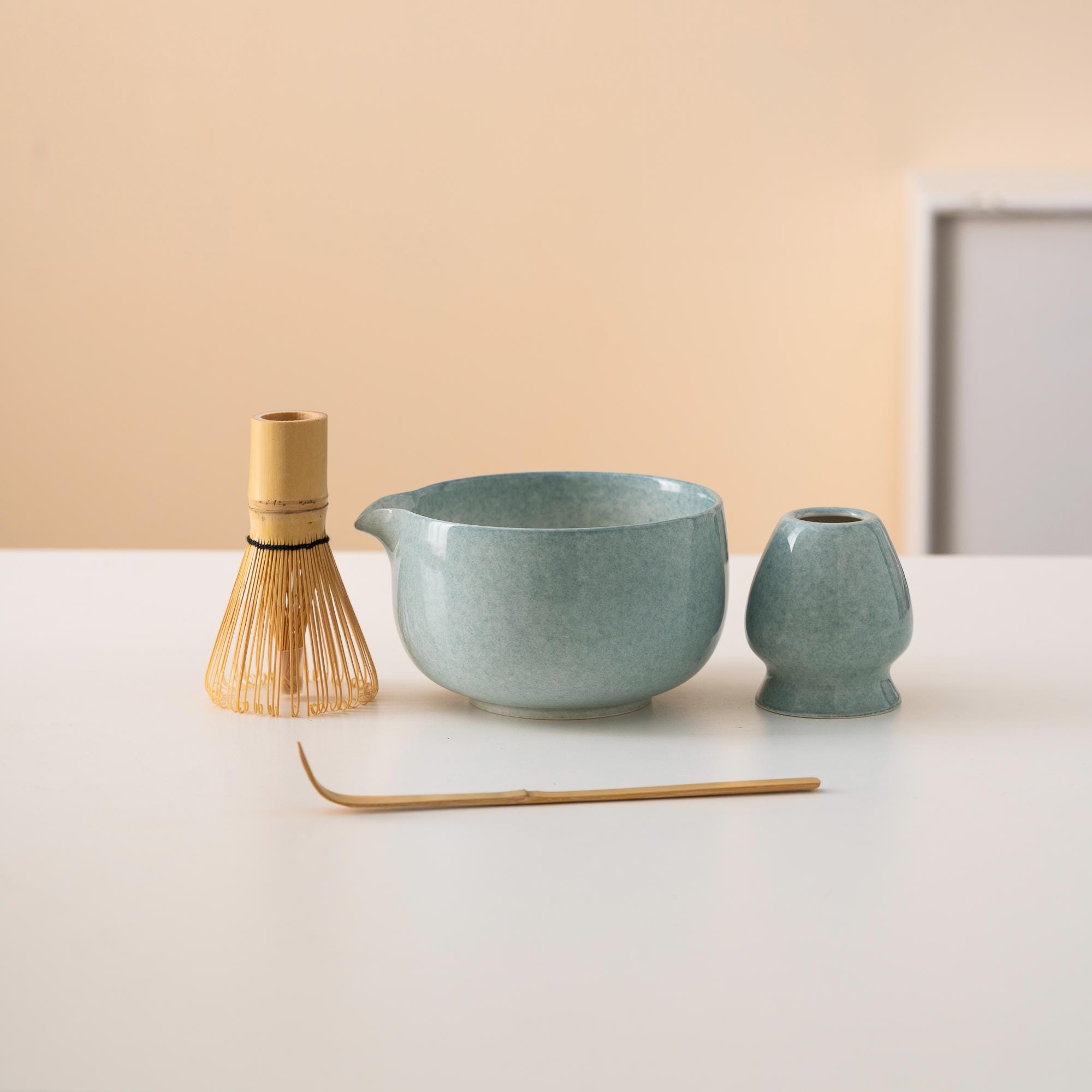 blue-ceramic-matcha-bowl-set-with-spout-bamboo-whisk-and-holder-450ml-gift-kit-05 Blue Ceramic Matcha Bowl Set with Spout, Bamboo Whisk & Holder, 450ml Gift Kit