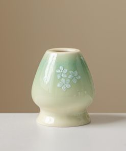 Cat Hand-painted Ceramic Matcha Bowl Set with Bamboo Whisk & Holder, 450ml Starter Kit