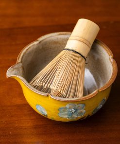 Floral Ceramic Matcha Bowl Set, 600ml Gift Kit