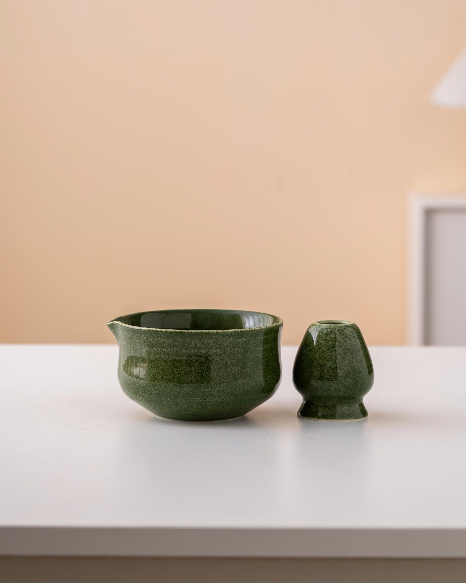 green-ceramic-matcha-bowl-set-with-spout-bamboo-whisk-and-holder-450ml-starter-kit-02 Green Ceramic Matcha Bowl Set with Spout, Bamboo Whisk & Holder, 450ml Starter Kit