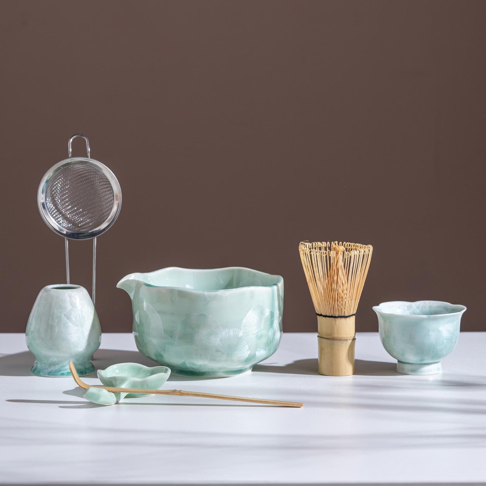 green-crystalline-ceramic-matcha-bowl-set-with-bamboo-whisk-600ml-starter-kit-01 Green Crystalline Ceramic Matcha Bowl Set with Bamboo Whisk, 600ml Starter Kit
