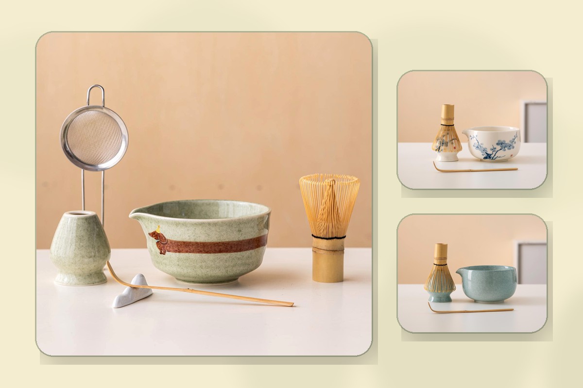 How We Pack Ceramic Matcha Bowls shop the look
