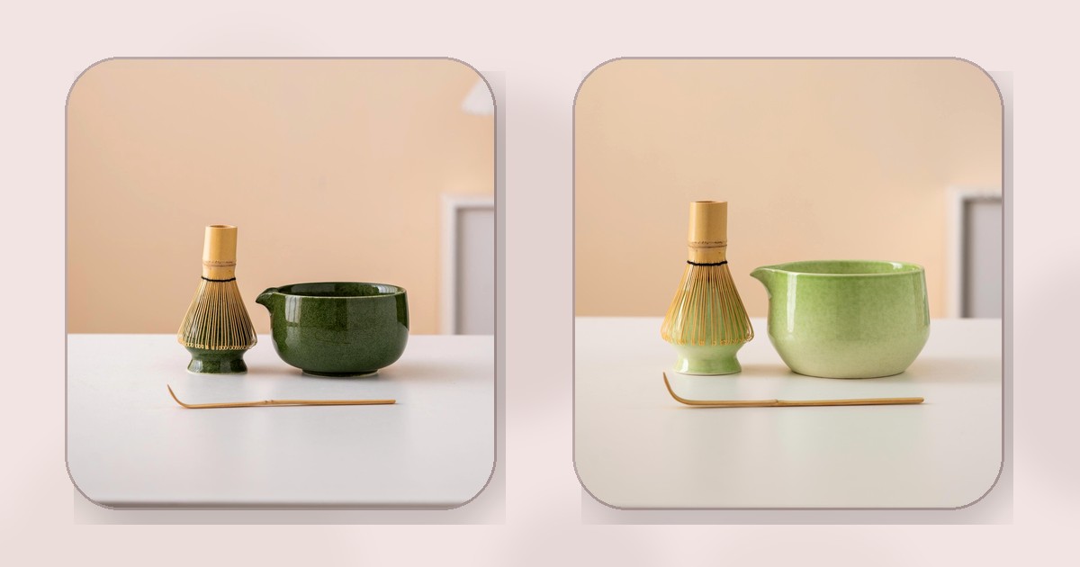 Matcha Bowl With Spout for Latte