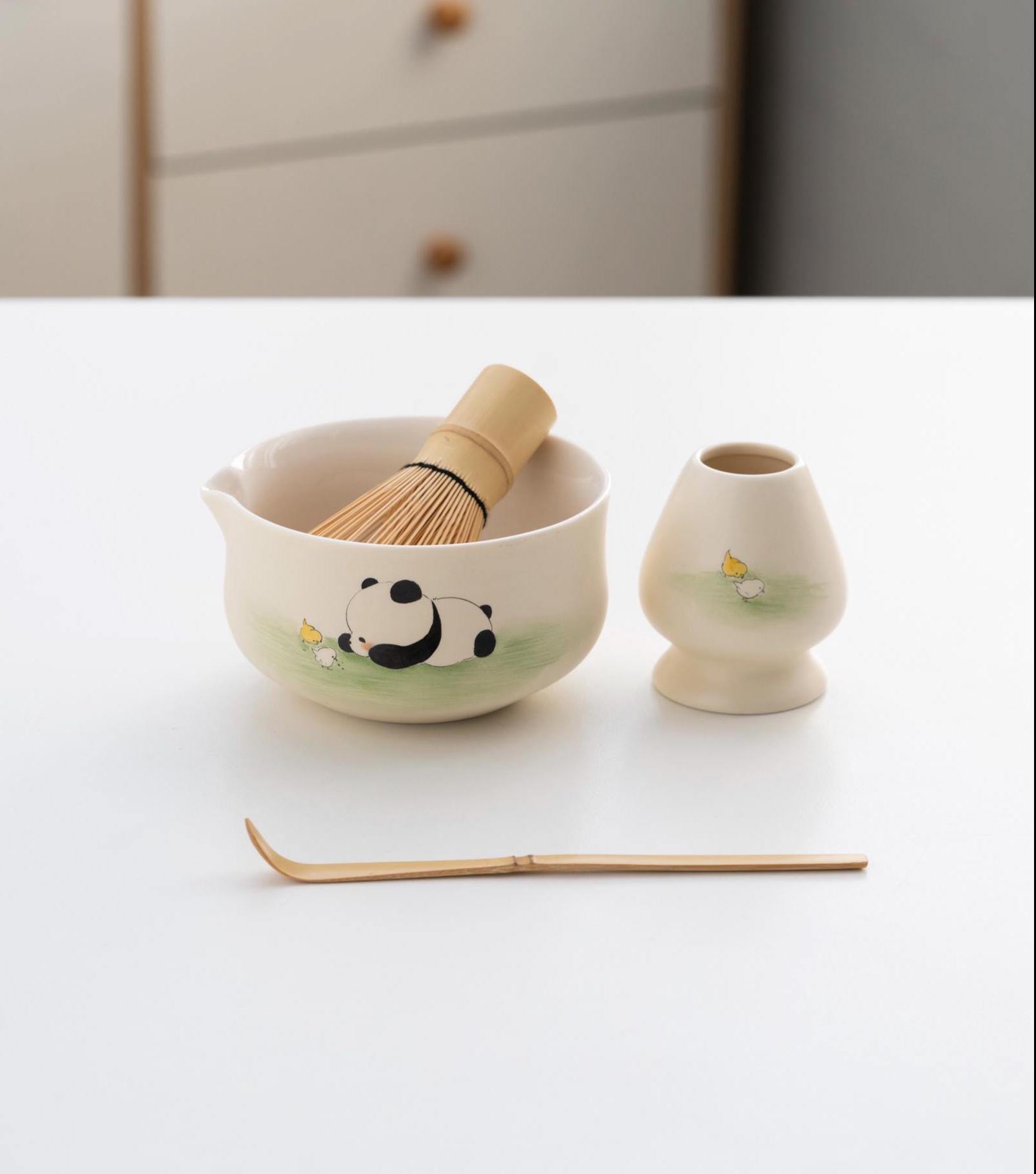 panda-ceramic-matcha-bowl-set-with-bamboo-whisk-450ml-starter-kit-03 Panda Ceramic Matcha Bowl Set with Bamboo Whisk, 450ml Starter Kit