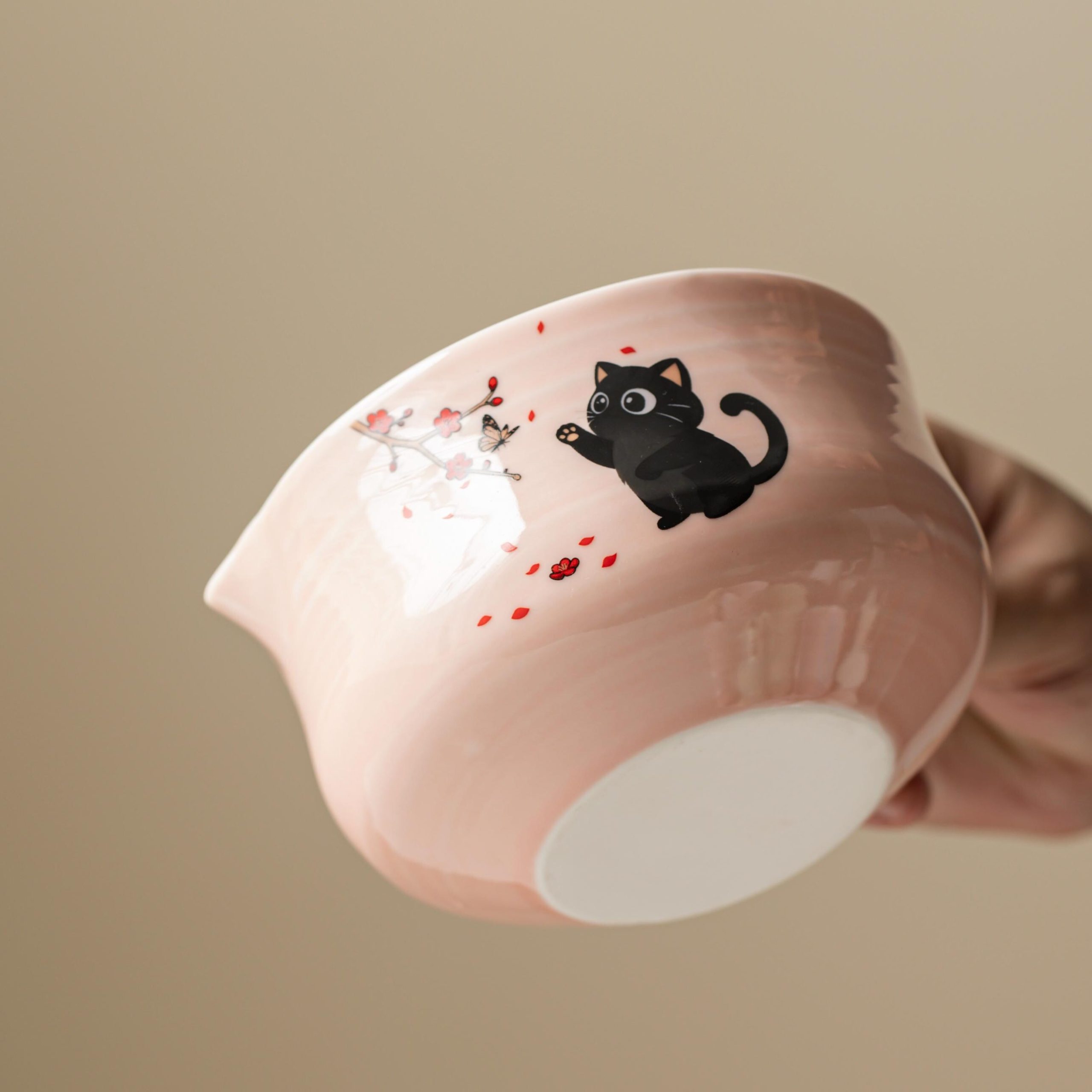 pink-black-black-cat-ceramic-matcha-bowl-set-450ml-starter-kit-05 Pink Black Black Cat Ceramic Matcha Bowl Set, 450ml Starter Kit