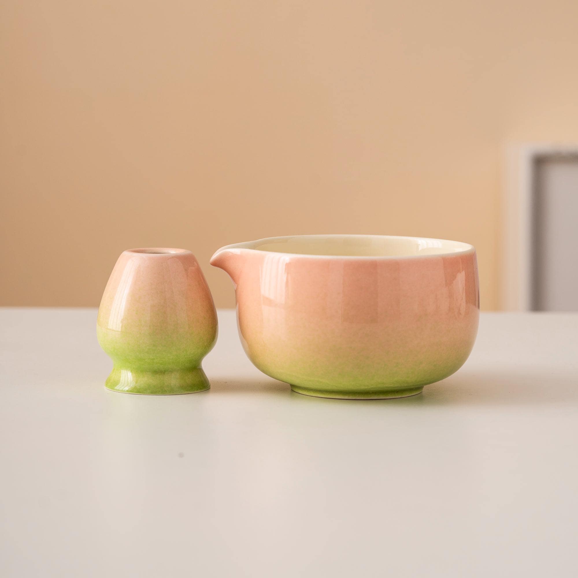 pink-ceramic-matcha-bowl-set-with-spout-bamboo-whisk-and-holder-450ml-gift-kit-02 Pink Ceramic Matcha Bowl Set with Spout, Bamboo Whisk & Holder, 450ml Gift Kit