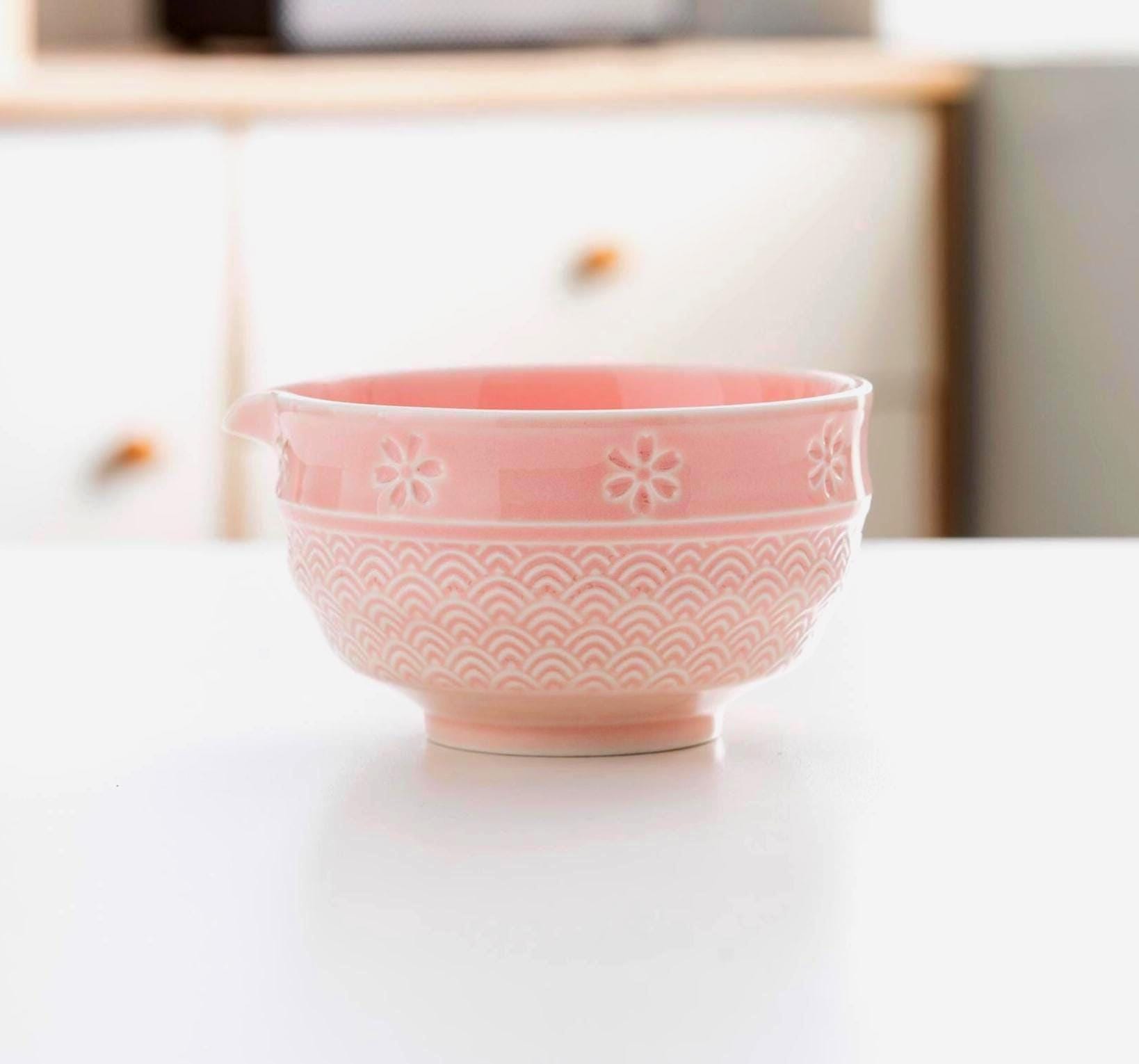 pink-sakura-ceramic-matcha-bowl-set-with-bamboo-whisk-and-holder-420ml-starter-kit-06 Pink Sakura Ceramic Matcha Bowl Set with Bamboo Whisk & Holder, 420ml Starter Kit