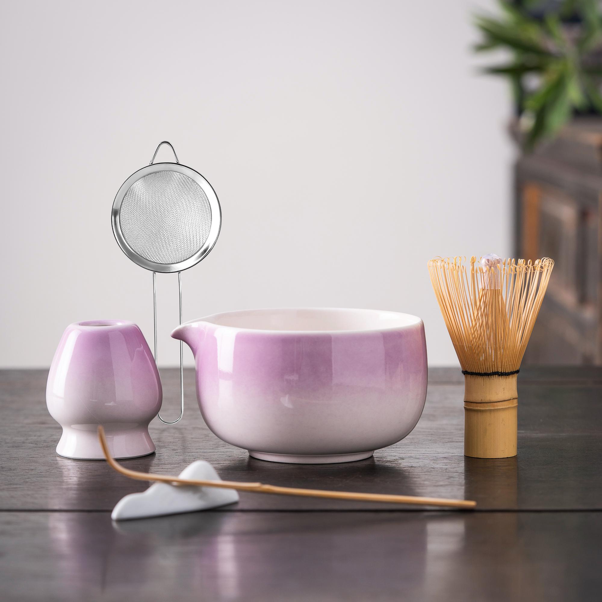 purple-ceramic-matcha-bowl-set-with-bamboo-whisk-and-holder-450ml-chawan-kit-01 Purple Ceramic Matcha Bowl Set with Bamboo Whisk & Holder, 450ml Chawan Kit