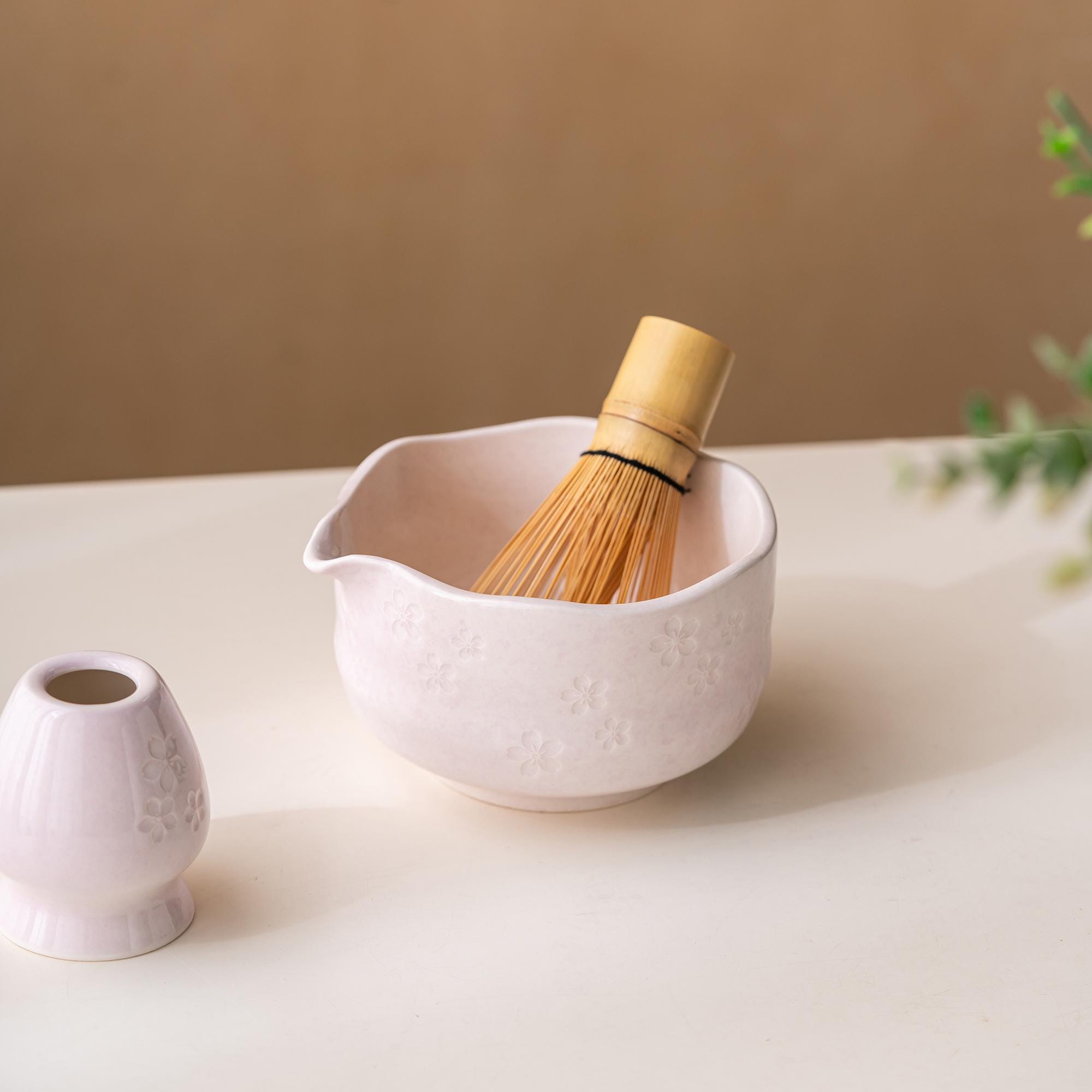 sakura-ceramic-matcha-bowl-set-with-bamboo-whisk-500ml-starter-kit-04 Sakura Ceramic Matcha Bowl Set with Bamboo Whisk, 500ml Starter Kit