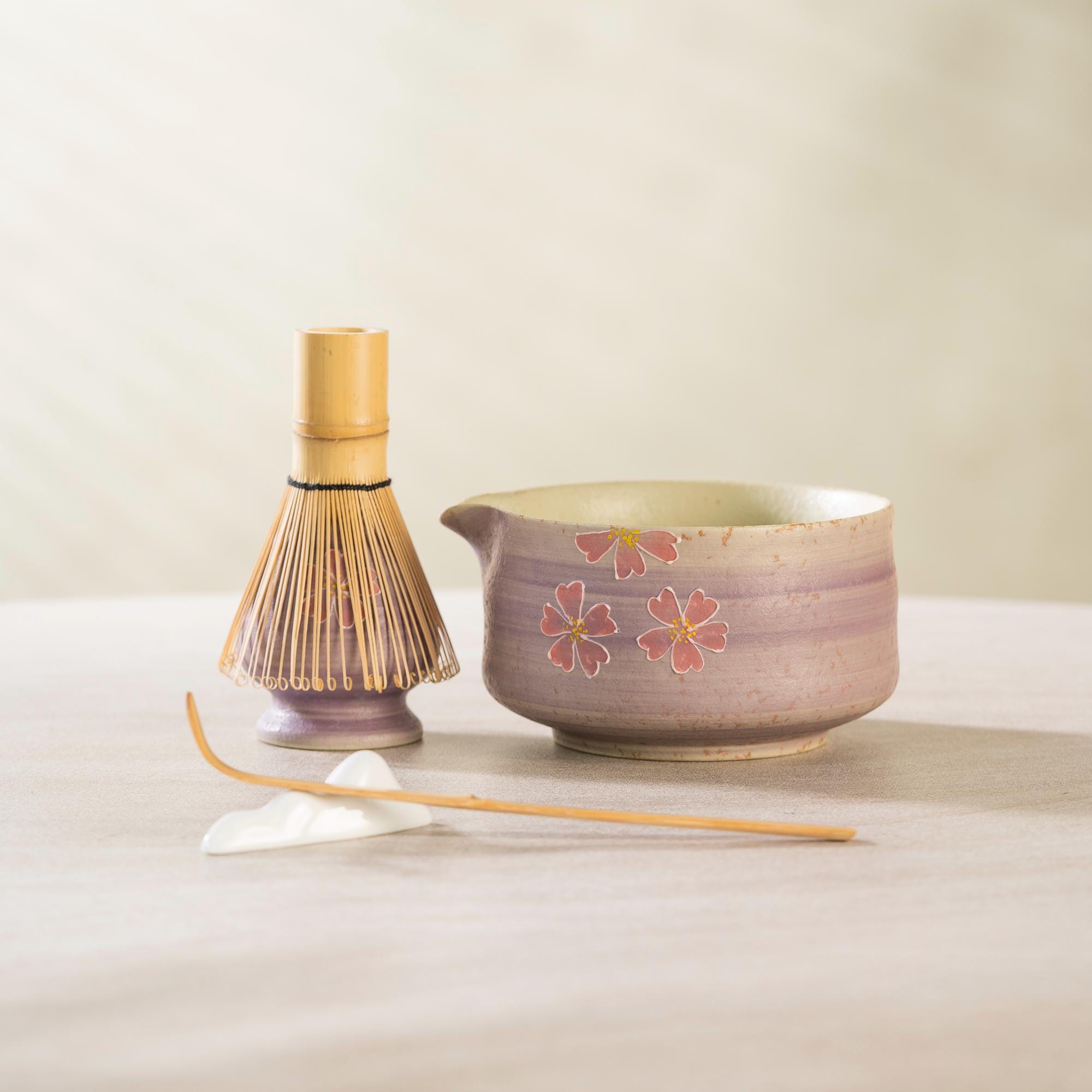 sakura-hand-painted-ceramic-matcha-bowl-set-500ml-starter-kit-04 Sakura Hand-painted Ceramic Matcha Bowl Set, 500ml Starter Kit